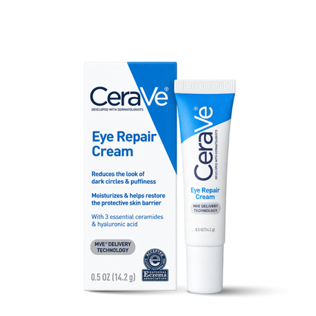 cerave eye repair cream เซราวี ครีมบำรุงรอบดวงตา บรรเทารอยหมองคล้ำและอาการบวม 14ml.
