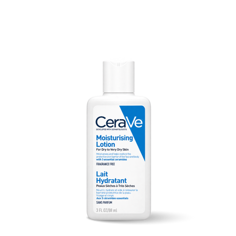 cerave moisturising lotion โลชั่นบำรุงผิว ชุ่มชื้น เนื้อสัมผัสบางเบา 3 oz.