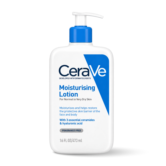 cerave moisturising lotion เซราวี โลชั่นบำรุงผิว ชุ่มชื้น เนื้อสัมผัสบางเบา 473ml