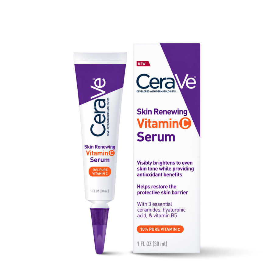 cerave skin renewing serum 30 ml. เซราวี สกิน รีนิววิ่ง วิตามินซี เซรั่ม 30 มล