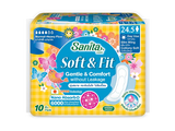 [ 1 แถม 1 ] SANITA SOFT& SLIM WING 24.5 CM 10'S