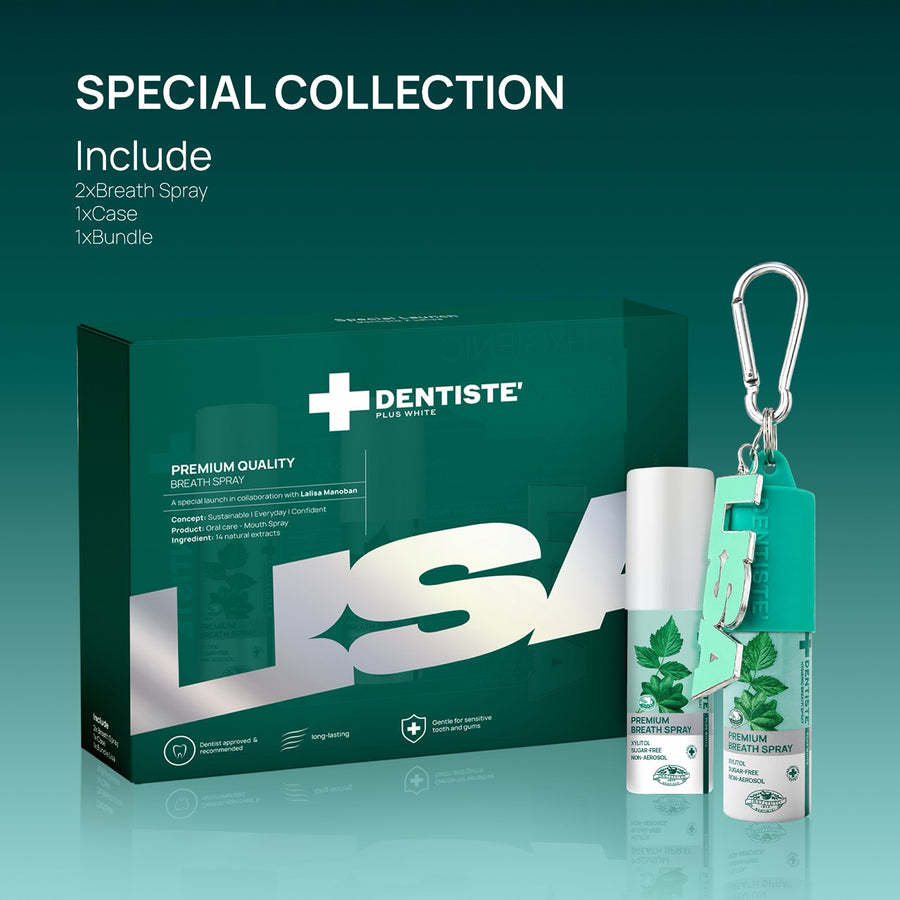 (Pre-Order) [Limited Edition] DENTISTE' ON THE GO - FRESH SPRAY EXCLUSIVE SET X LISA
