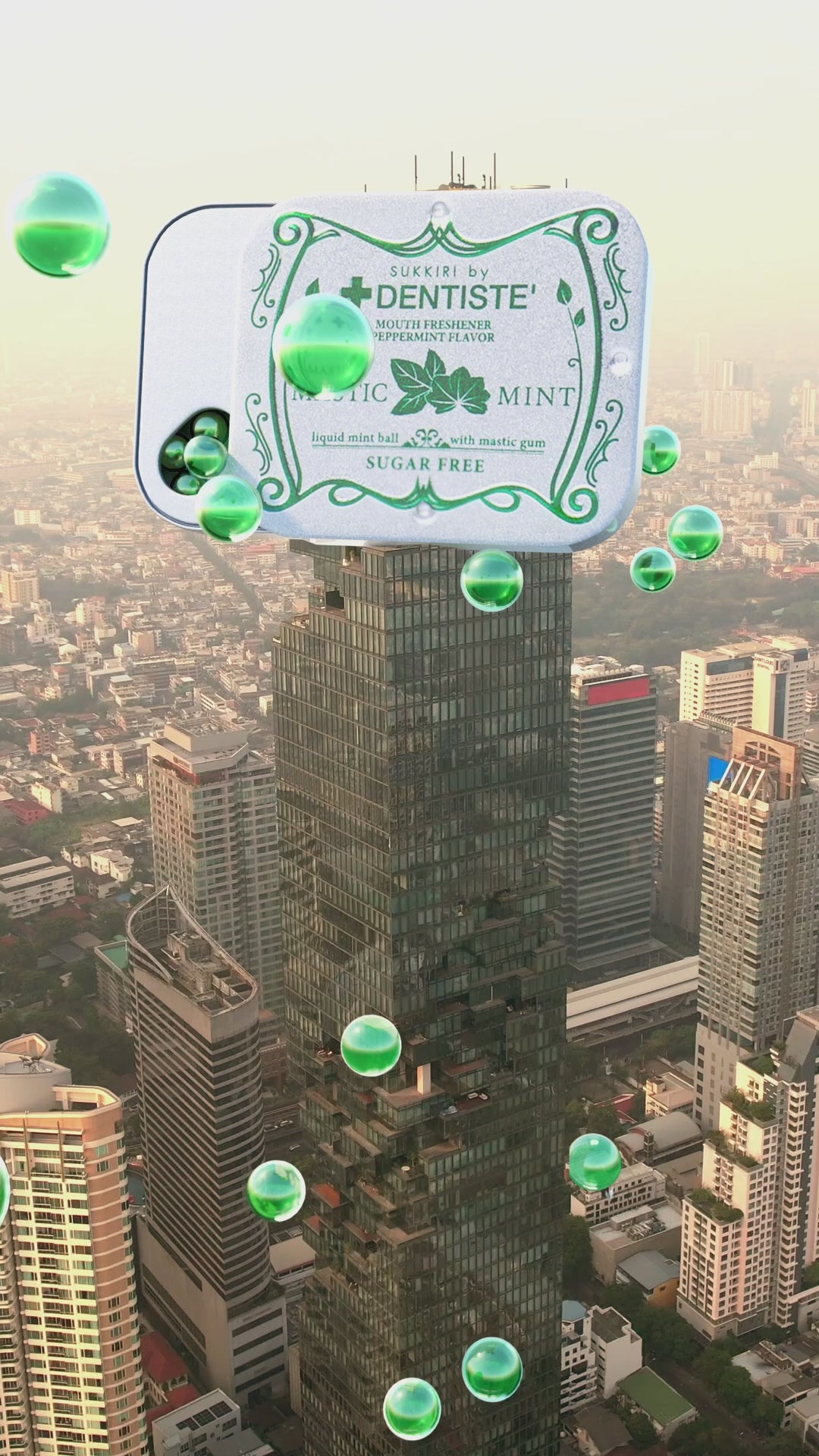 [Mid-Year Sale] 50 Tabs Sukkiri Mastic Mint Breath Refreshener