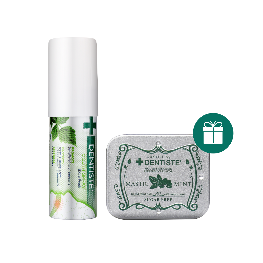 (Deal Duo) Dentiste Extra Fresh 15 ml. & Dentiste Sukkiri Love Mint 20 tab