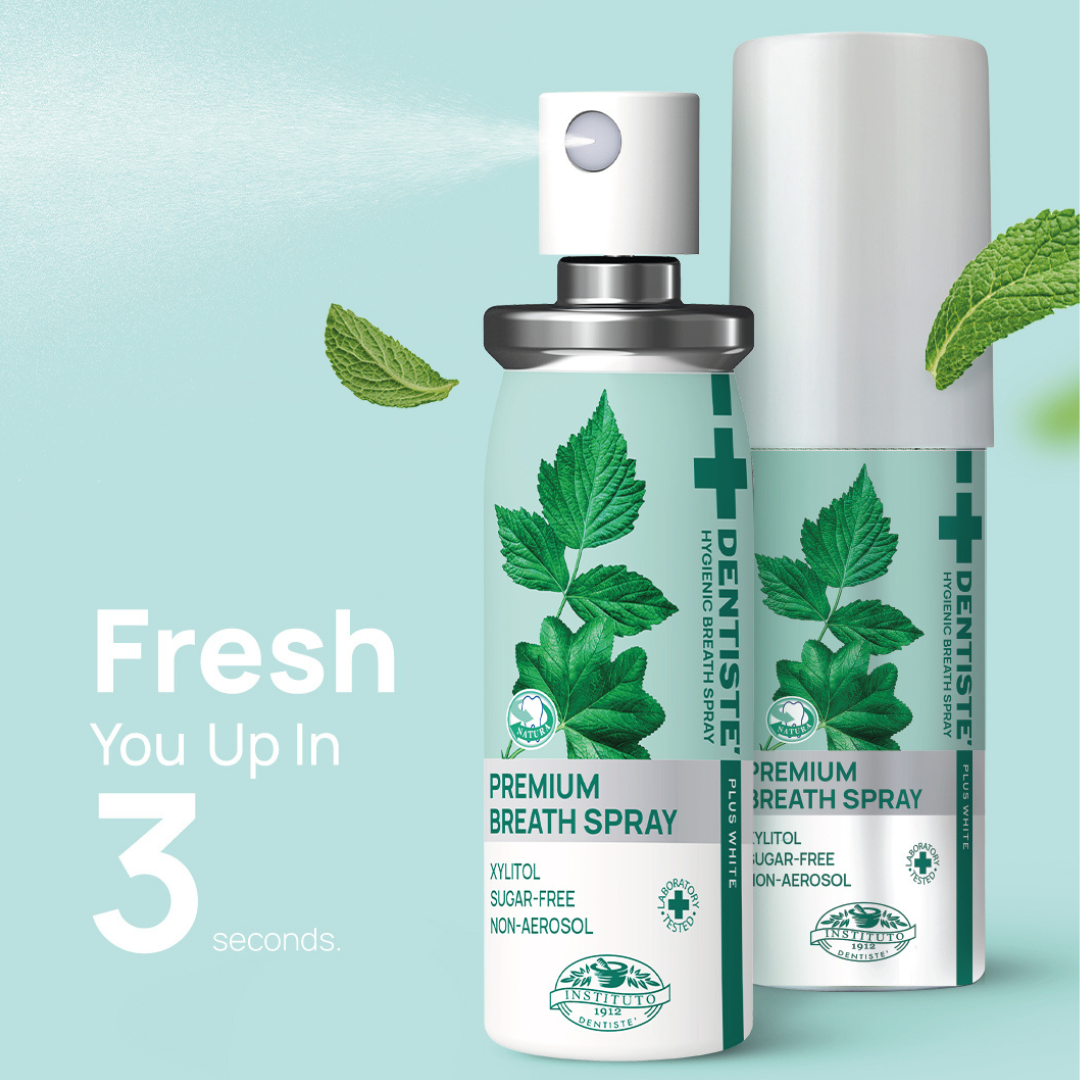 (Deal Duo) Dentiste Hygienic Breath Spray 15 ml. & Dentiste Sukkiri Love Mint 20 tab