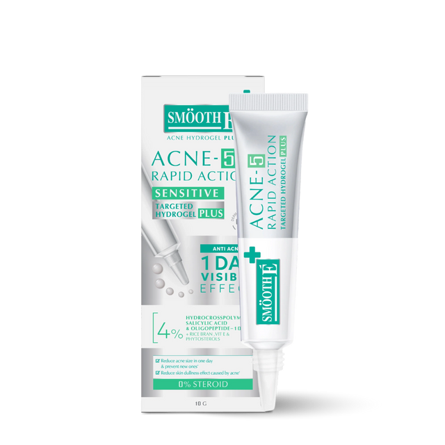 smooth e acne-5 rapid action plus