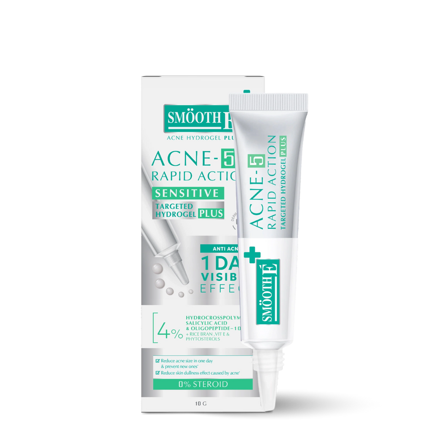 smooth e acne-5 rapid action plus