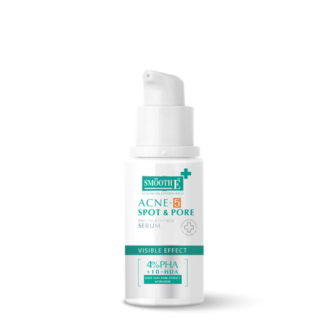smooth e acne-5 spot & pore serum
