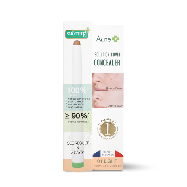smooth e acne solution cover concealer