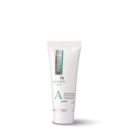 smooth e anti-melasma white babyface serum 0.4 oz.
