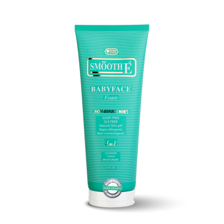 smooth e babyface foam 8 oz.