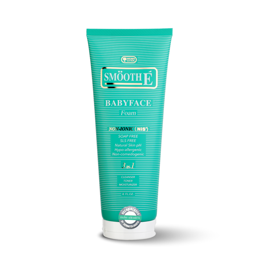 smooth e babyface foam 8 oz.