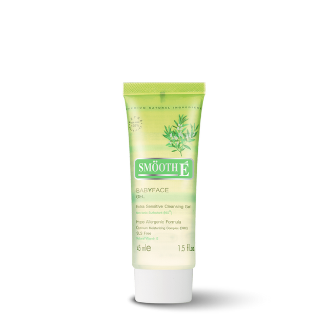 smooth e babyface gel 1.5 oz.