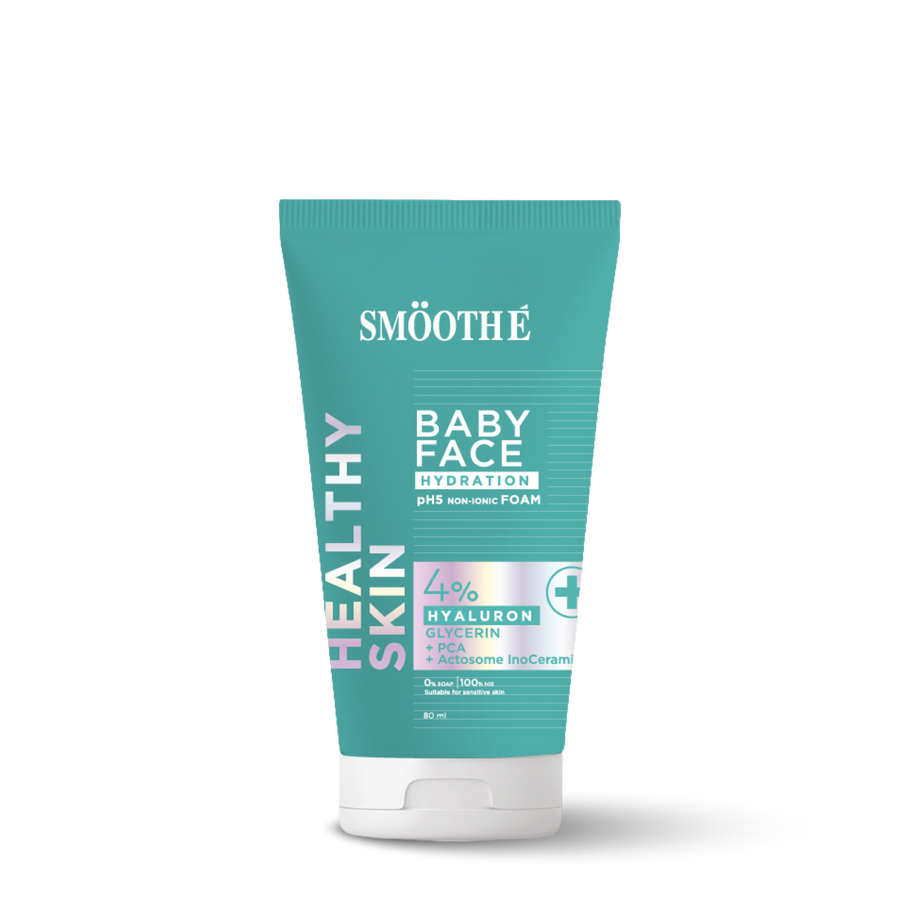 smooth e babyface hydration foam 80 ml.