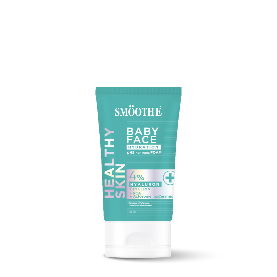smooth e babyface hydration foam 40 ml.