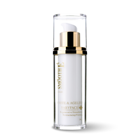 smooth e gold white & ageless babyface cream