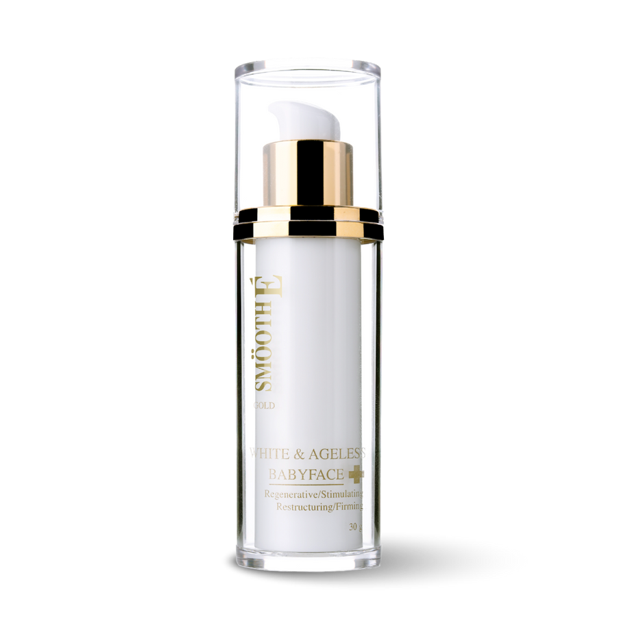 smooth e gold white & ageless babyface cream