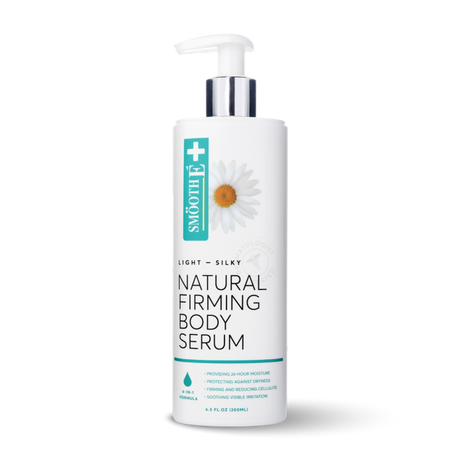 smooth e light silky body serum