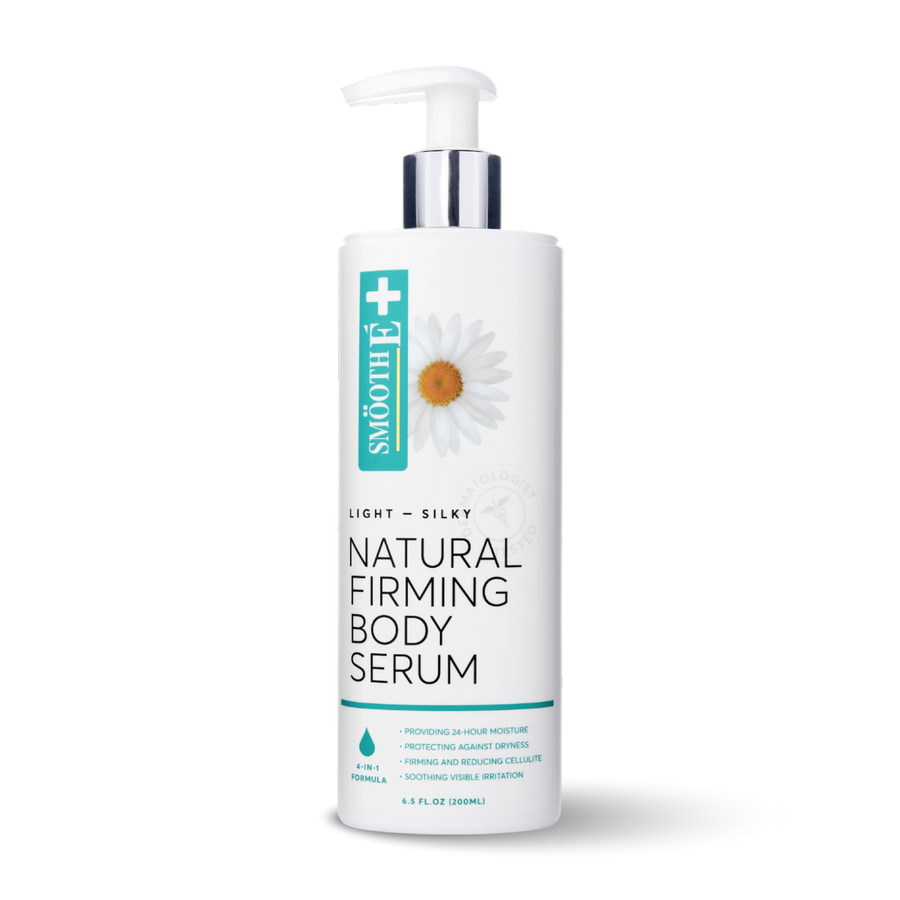 smooth e light silky body serum