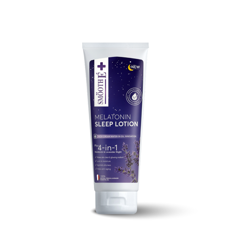 smooth e melatonin sleep lotion