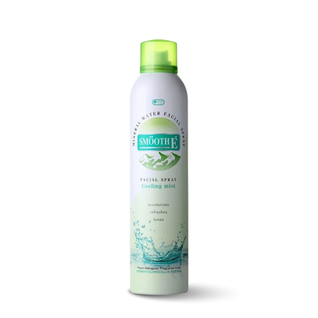 smooth e mineral facial spray smooth e 150 ml.