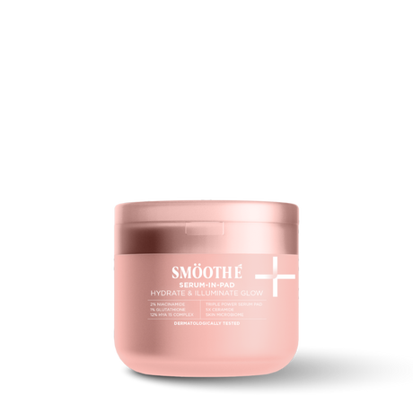 smooth e serum-in-pad hydrate & illuminate glow 101 ml.