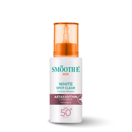 smooth e sun asta white spot clear