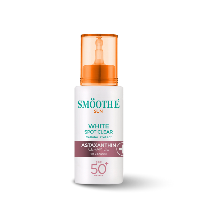smooth e sun asta white spot clear