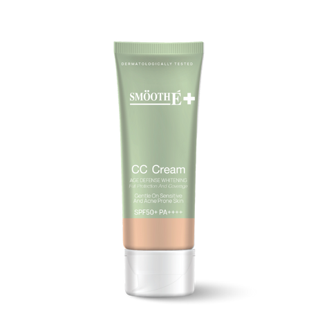 smooth e white babyface cc cream spf 50 pa++++