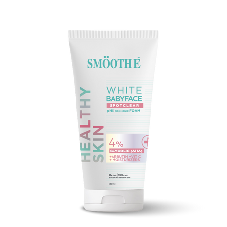 smooth e white babyface spot clear