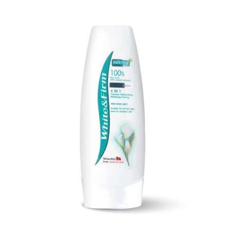 smooth e white & firm body wash
