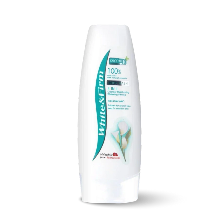 smooth e white & firm body wash
