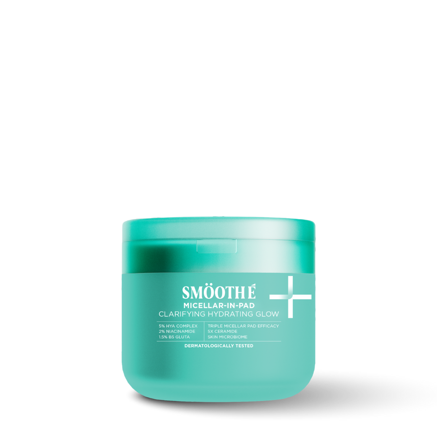 smooth e micellar glow clarifying serum pad 101 ml.