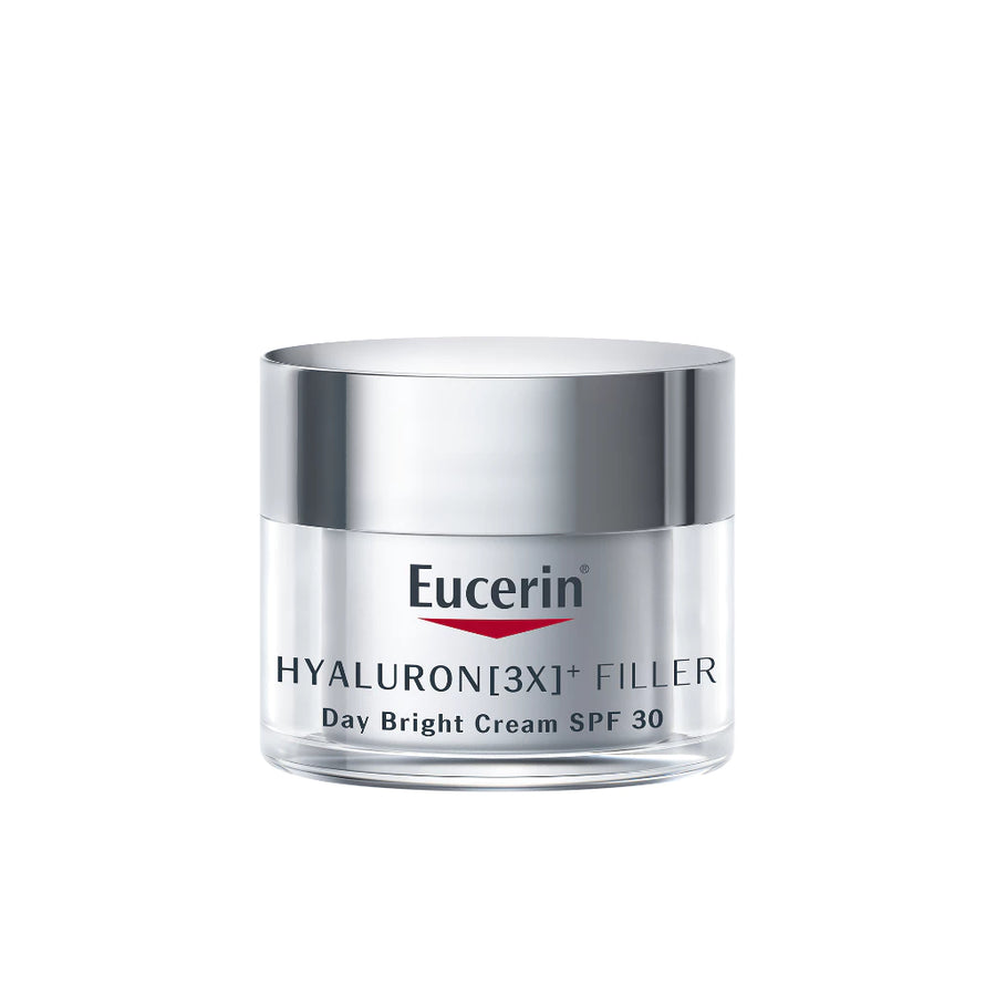 Eucerin HYALURON [3X]+ FILLER DAY BRIGHT CREAM SPF 30 20 ML ยูเซอริน ไฮยาลูรอน เดย์ครีมบำรุงผิวหน้า ลดเลือนริ้วรอยลึก